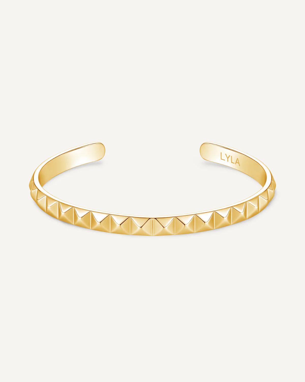 Pyramid Statement Bangle