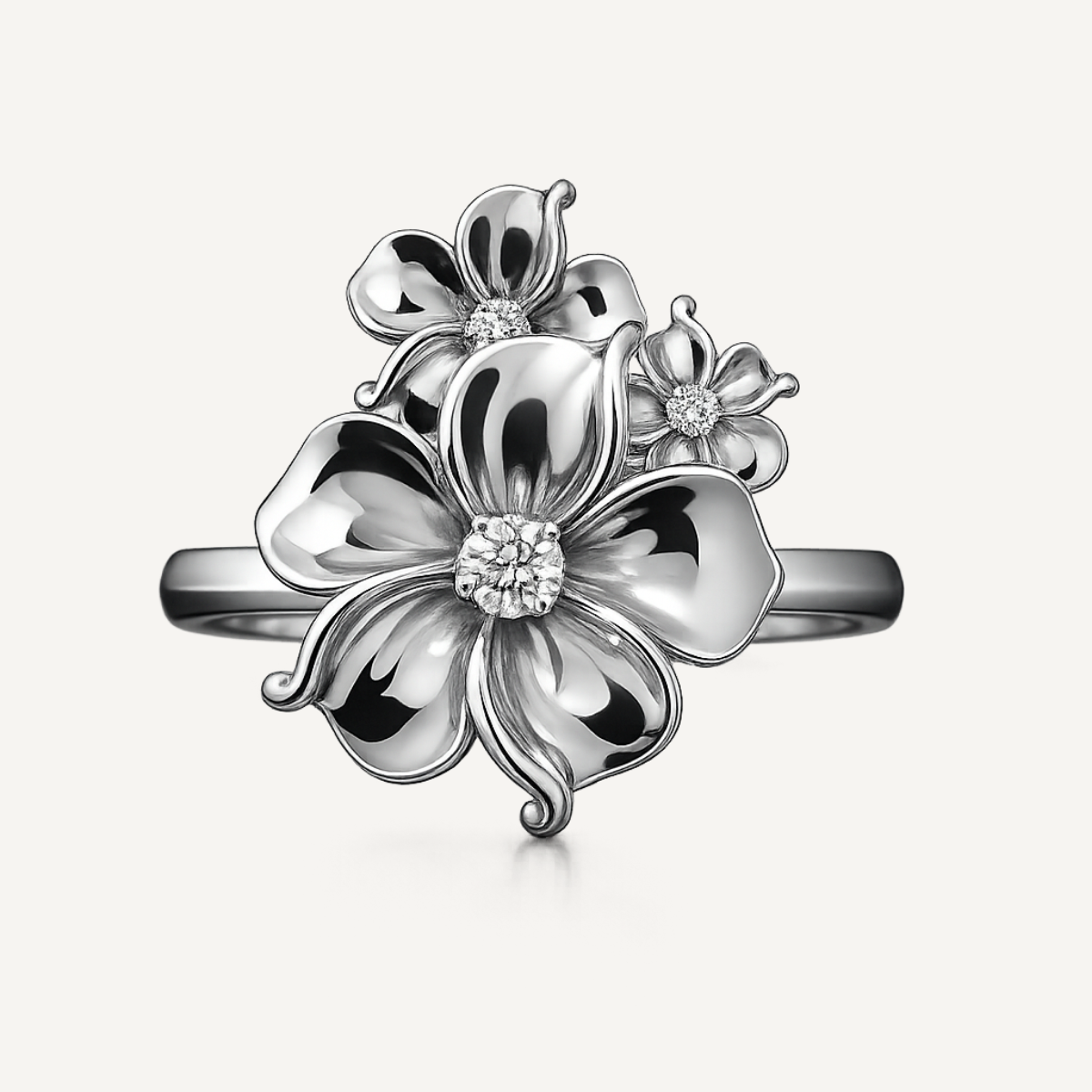 Trio Bloom Ring