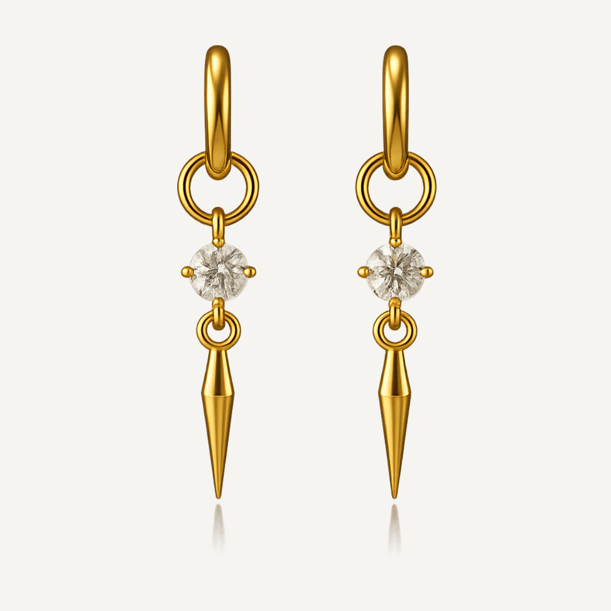 Prism Spike Earrings