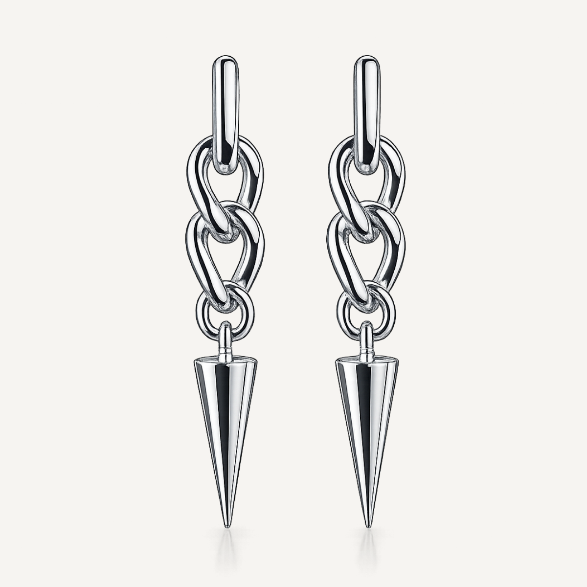 Spike Chain Earrings