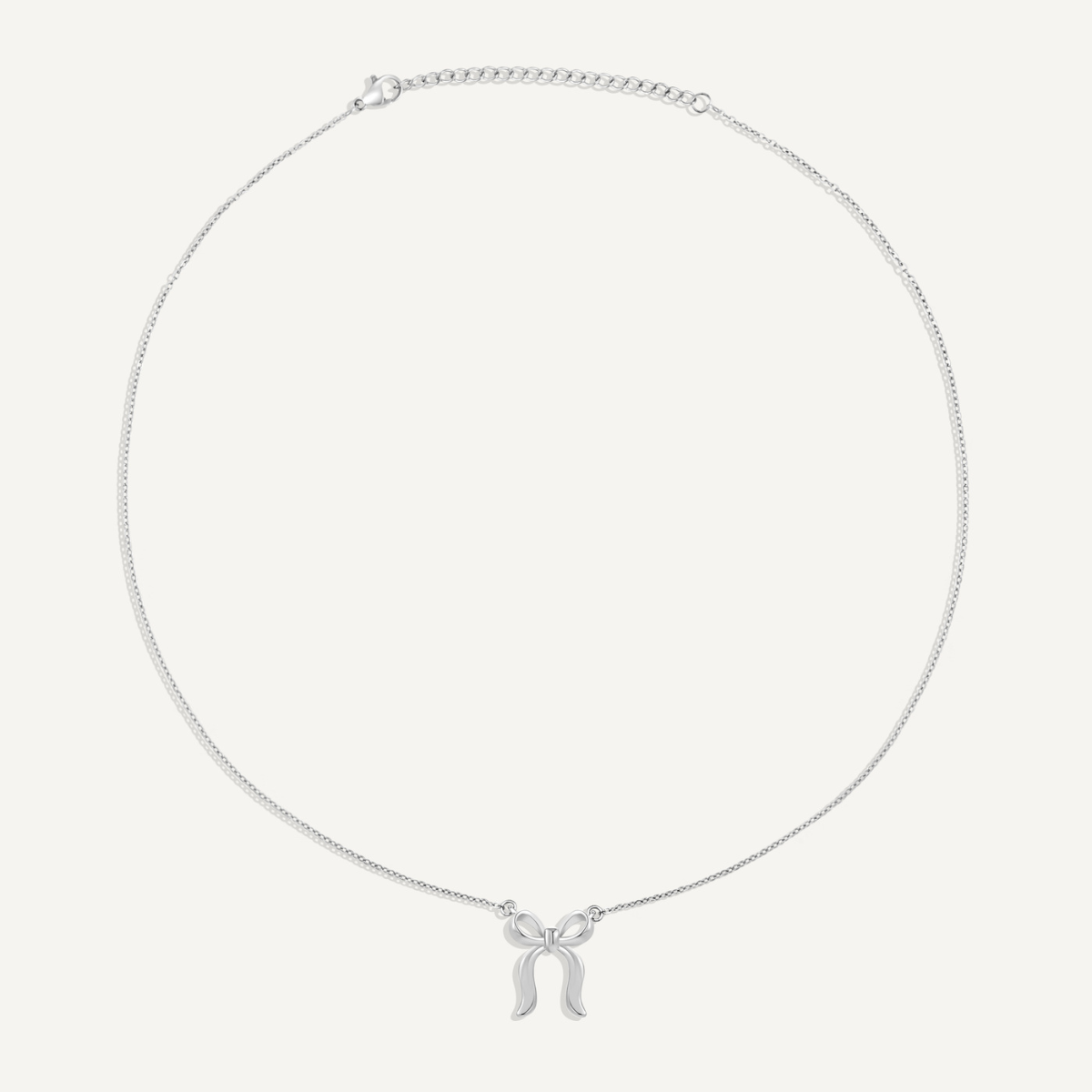 Charming Bow Necklace