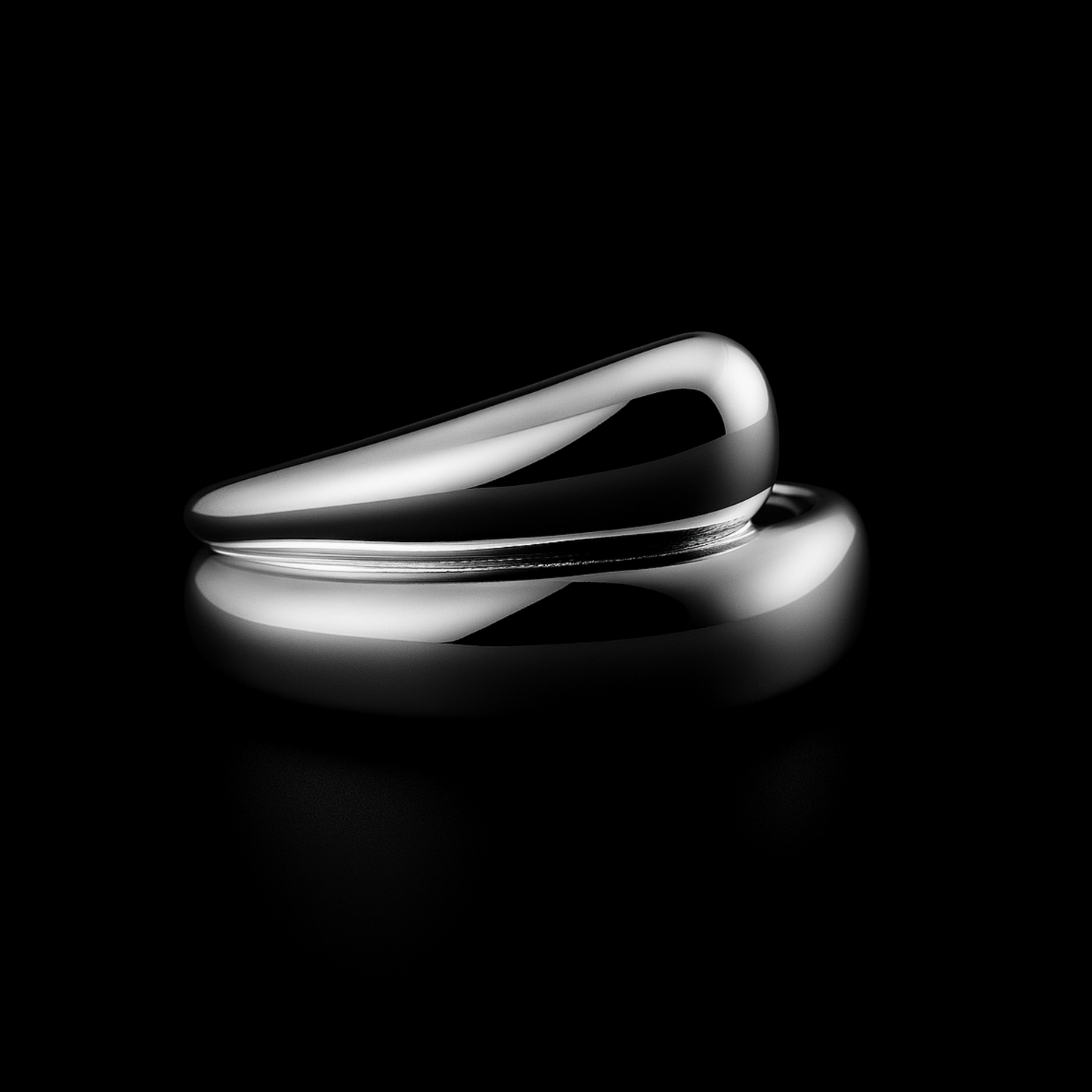 Swirl Twist Ring
