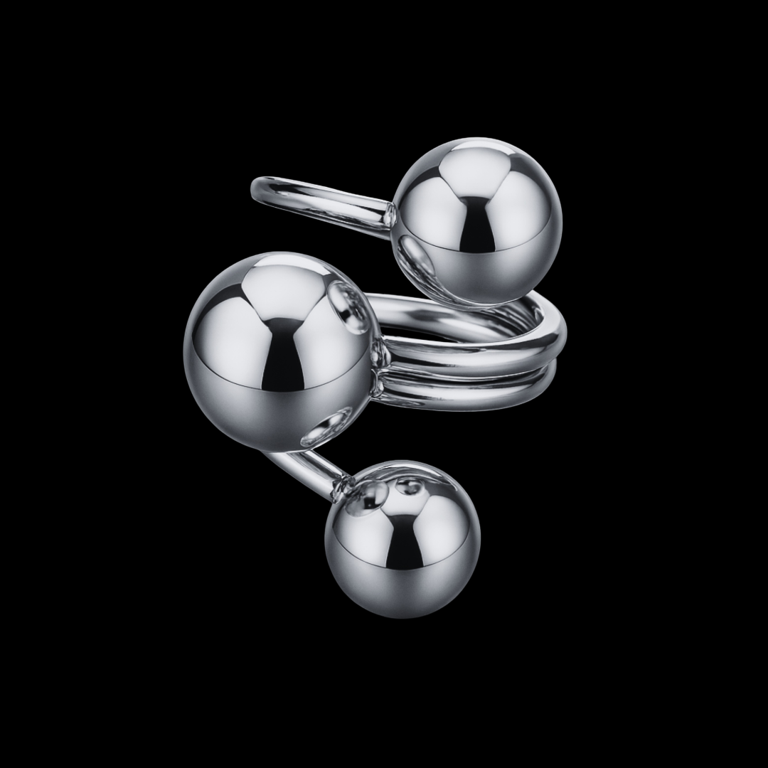 Orbit Sphere Ring