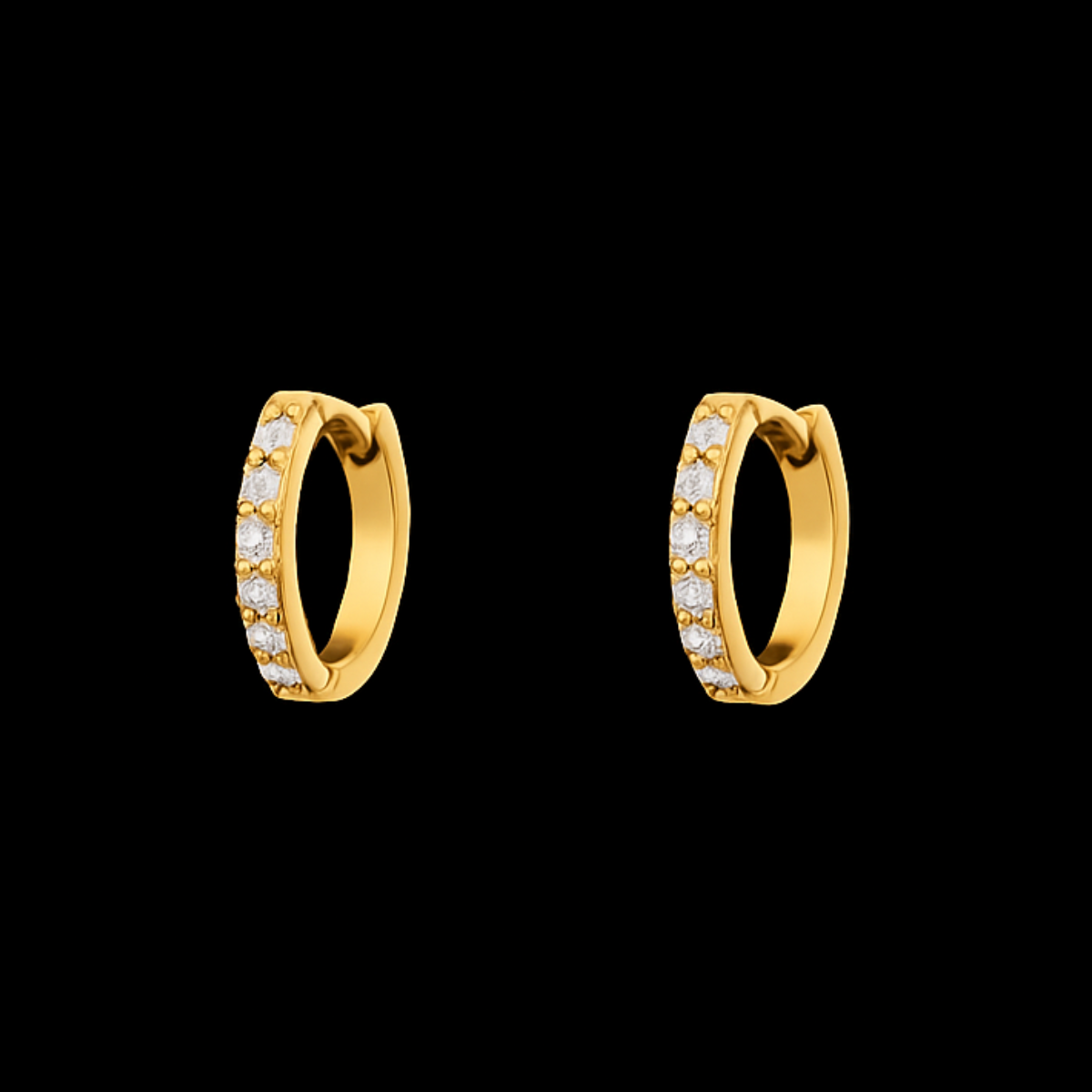 Sparkle Hoops Earrings