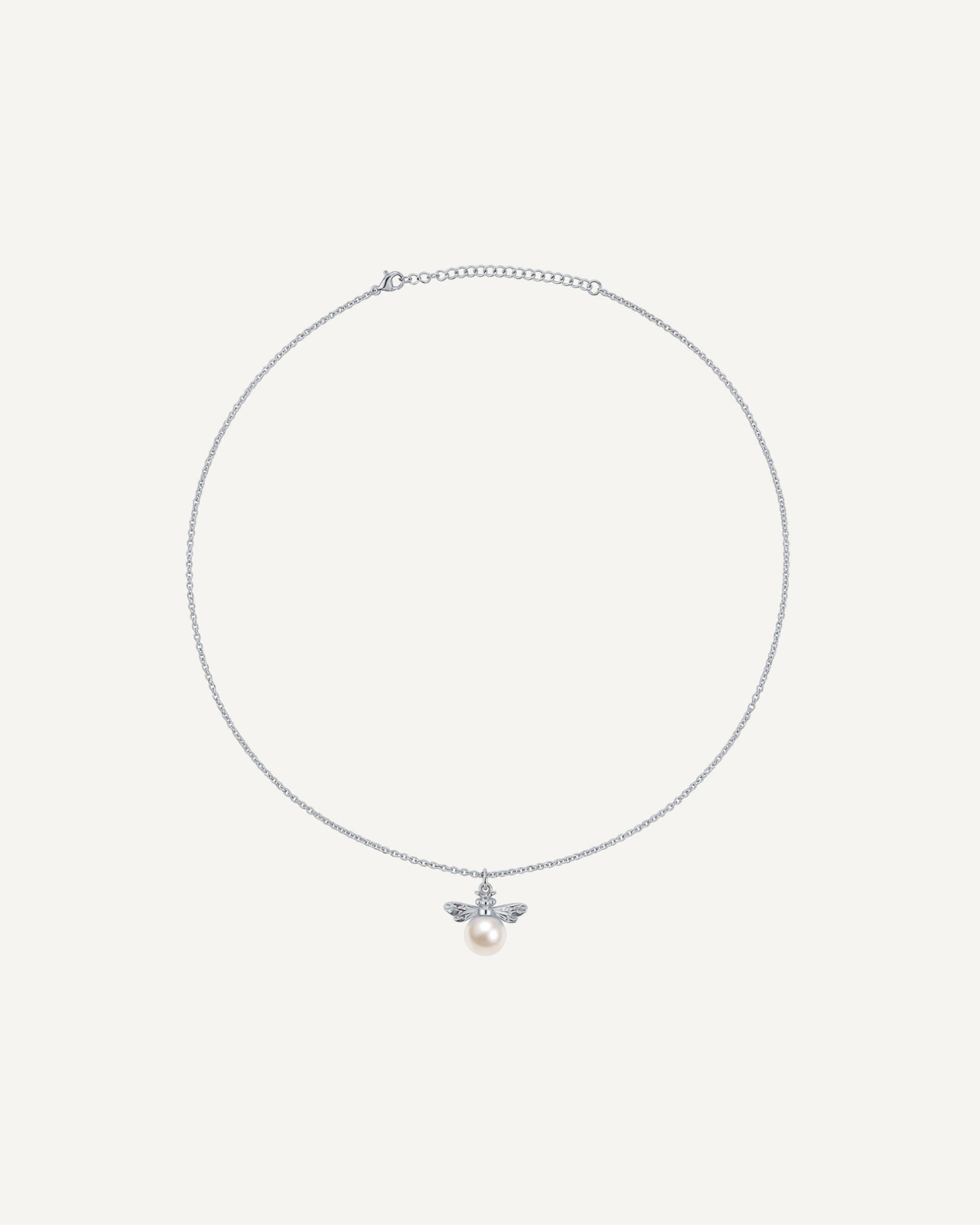 Pearl Bee Necklace