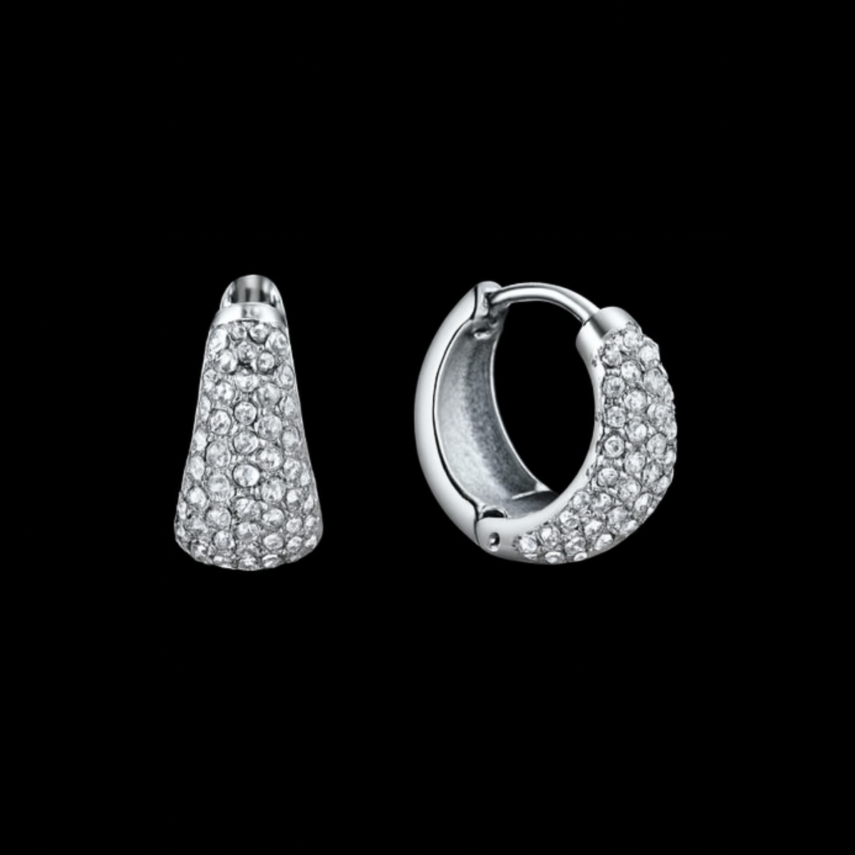 Lustre Hoops Earrings