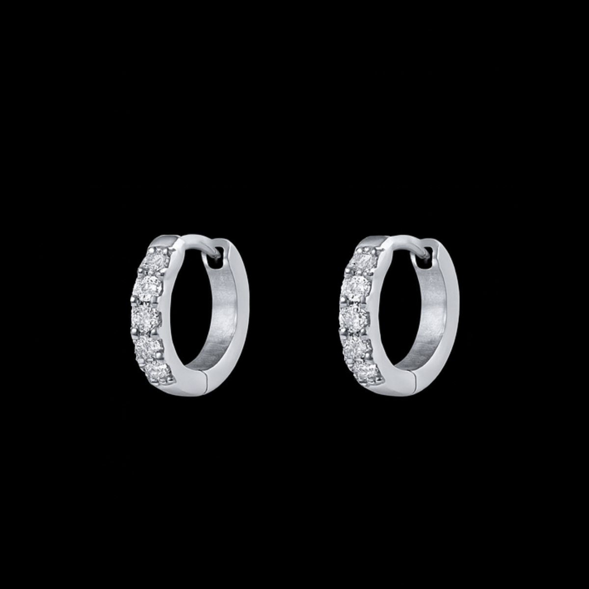 Sparkle Hoops Earrings