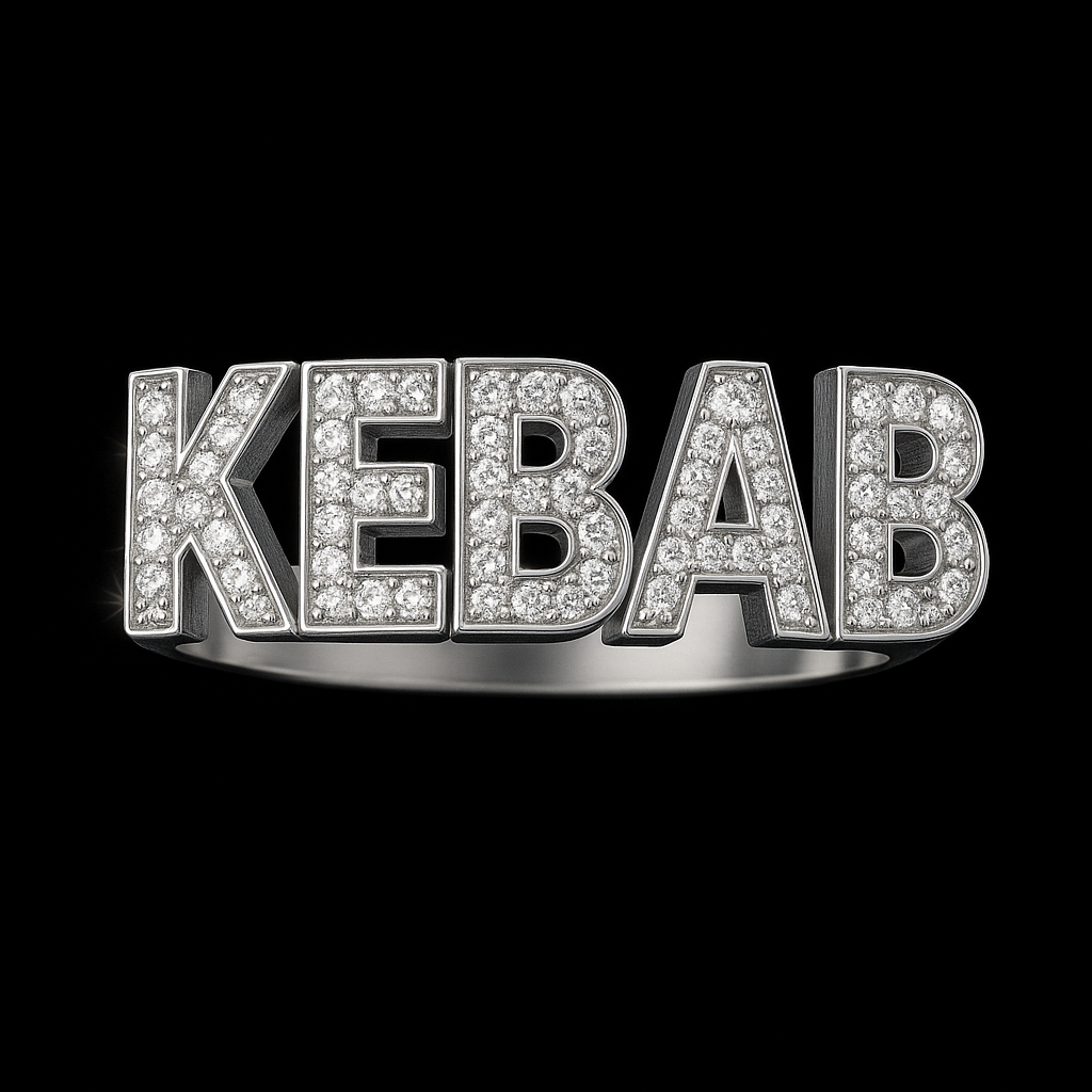 Kebab Diamond Ring