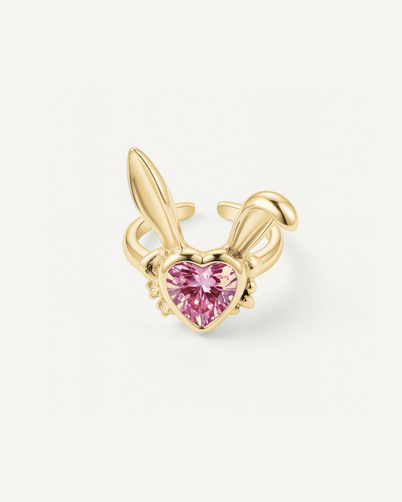 Bunny Diamond Ring