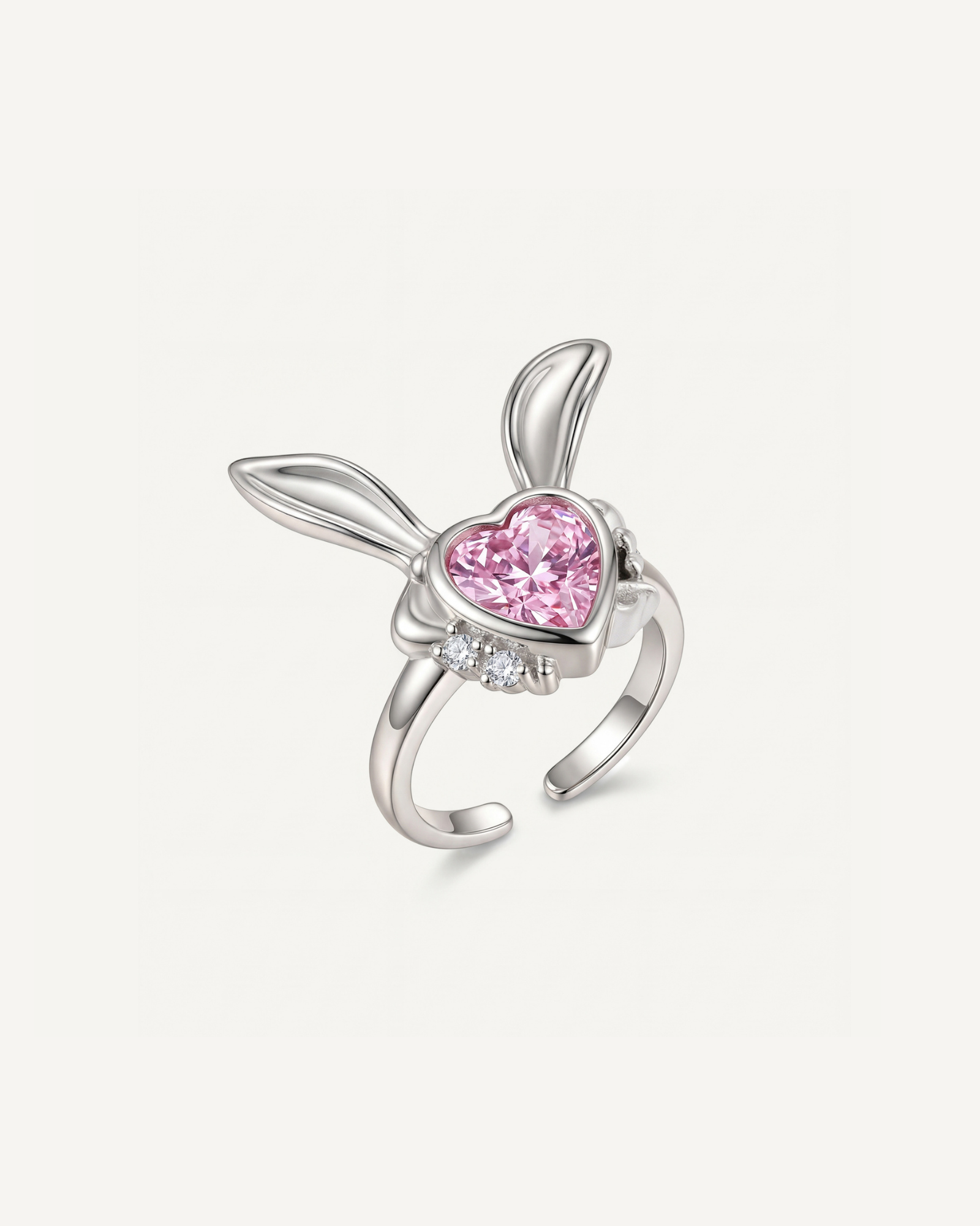 Bunny Diamond Ring