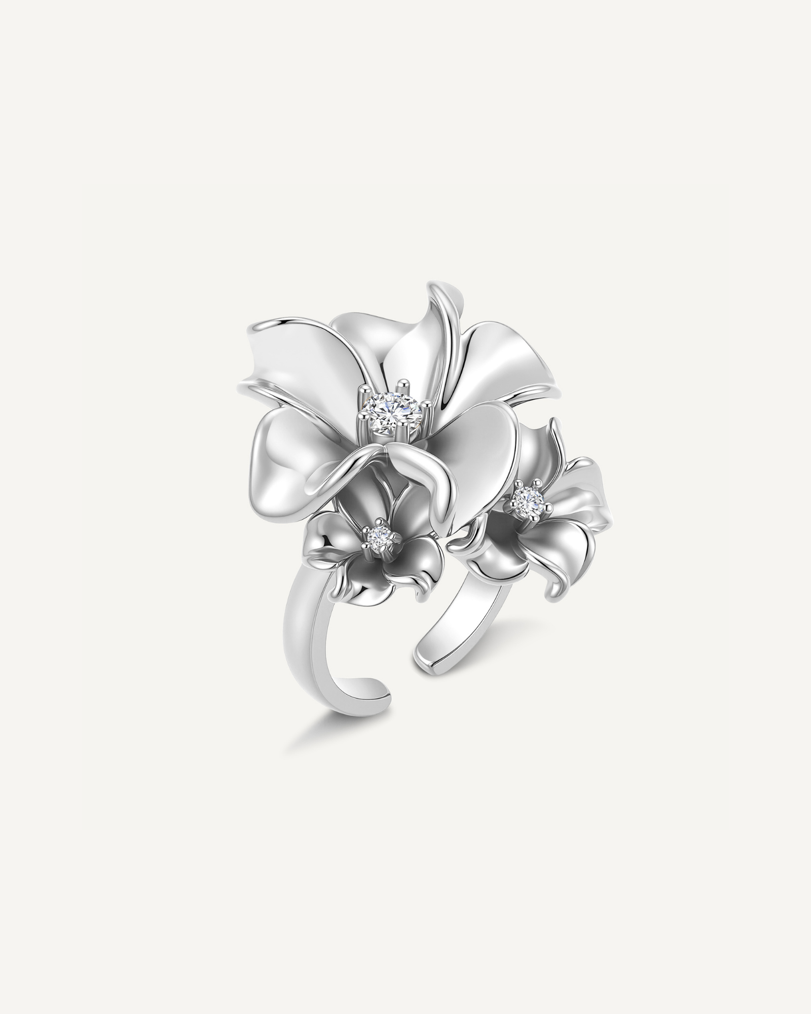 Trio Bloom Ring