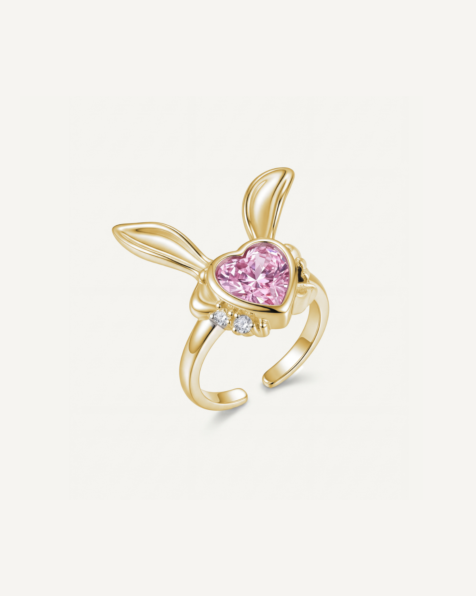 Bunny Diamond Ring