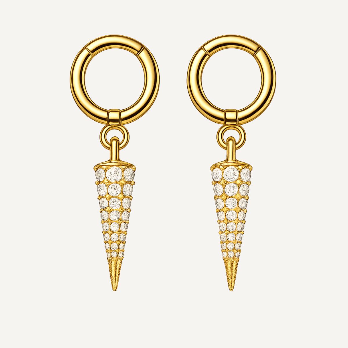 Diamond Drop Earrings