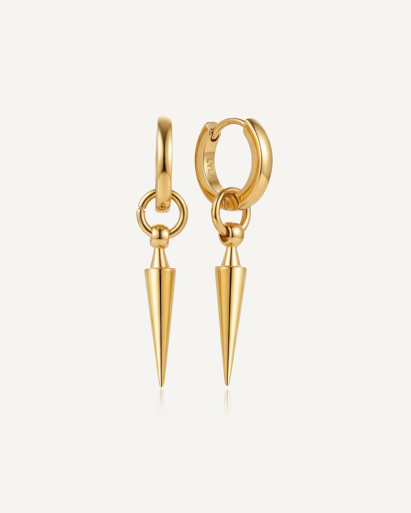 Spike Drop Earrings