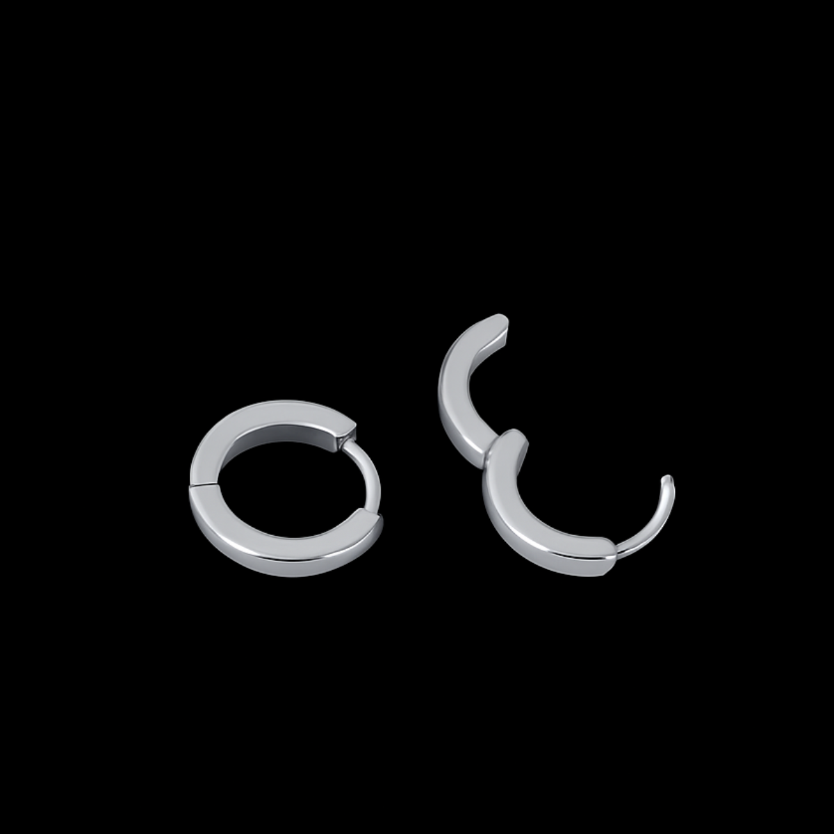 Slim Hoops Earrings