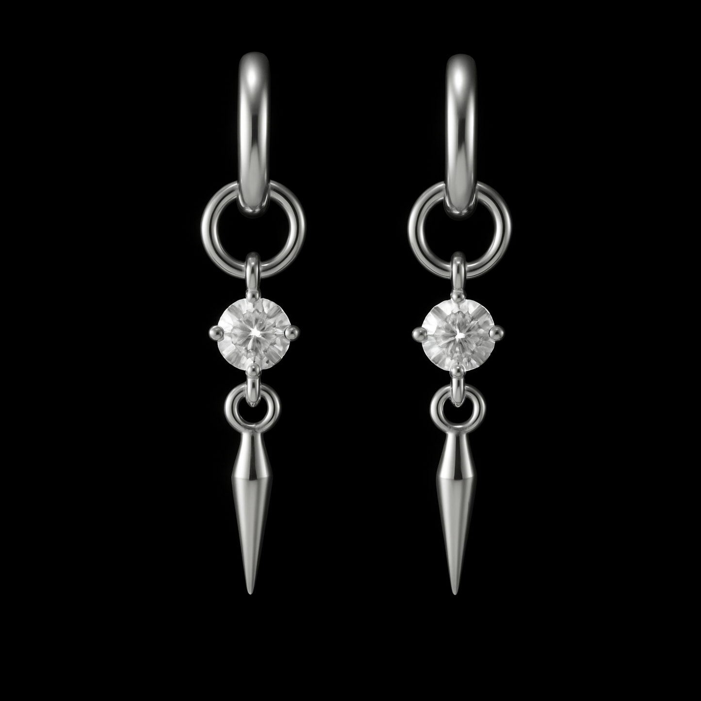 Prism Spike Earrings