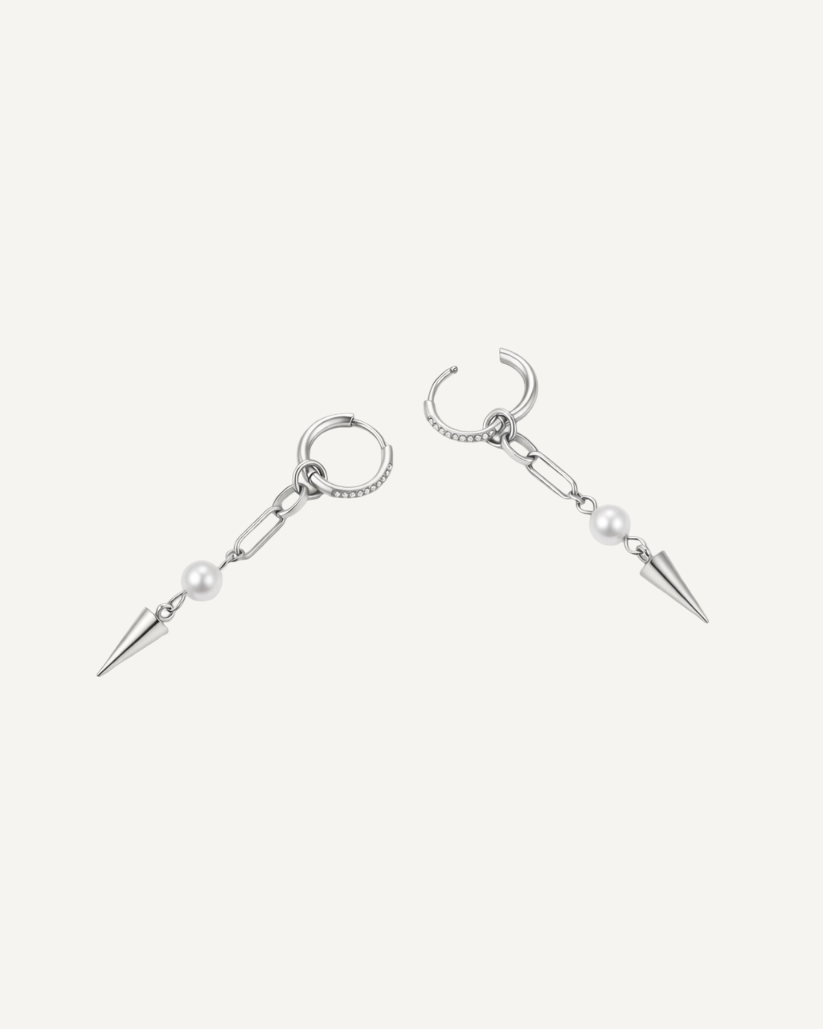 Pearl Spike Luxe Earrings