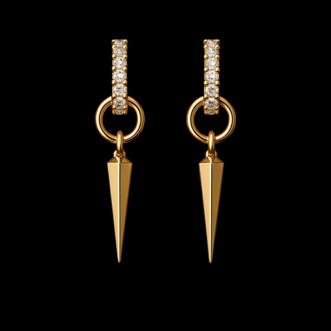 Starlit Spike Earrings