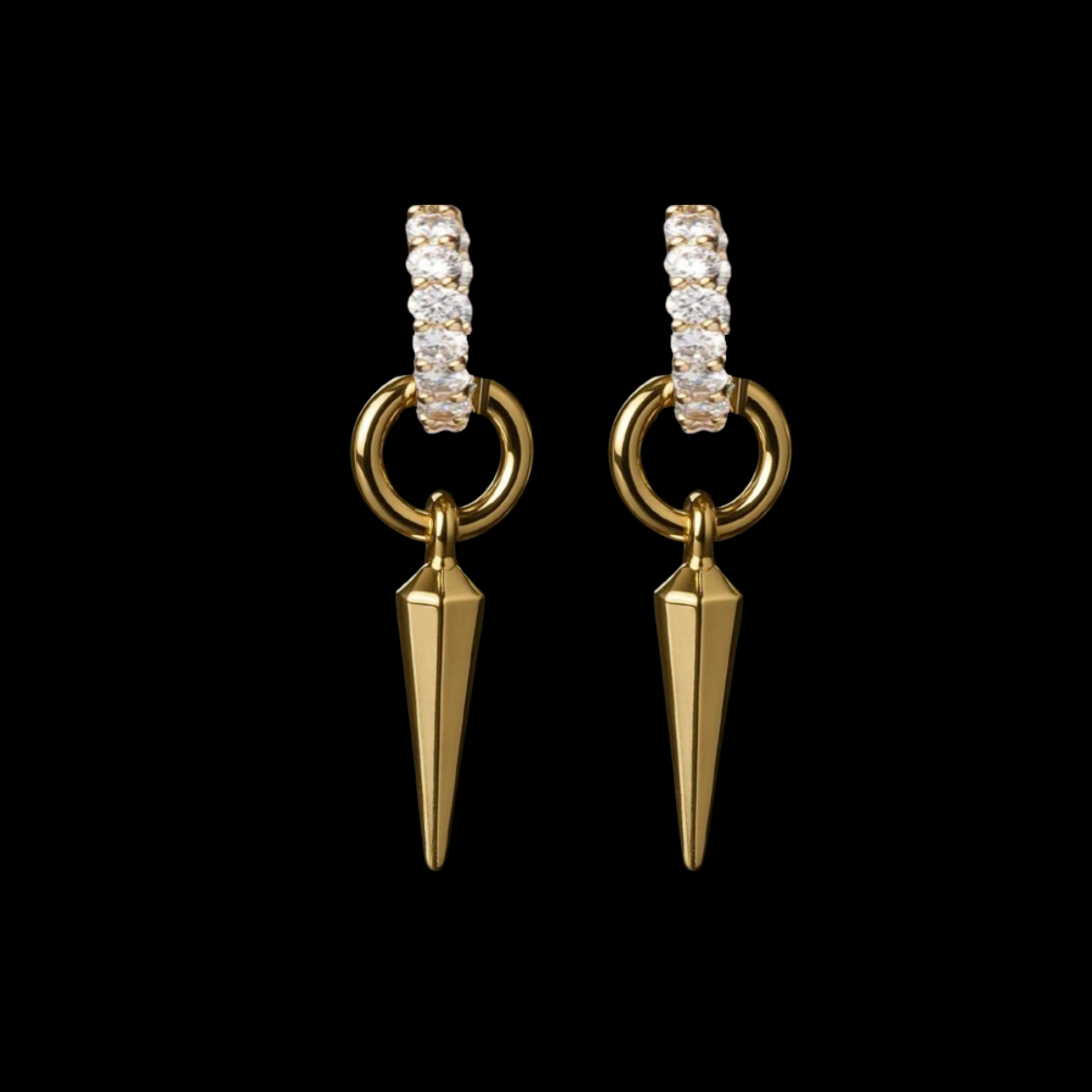 Starlit Spike Earrings