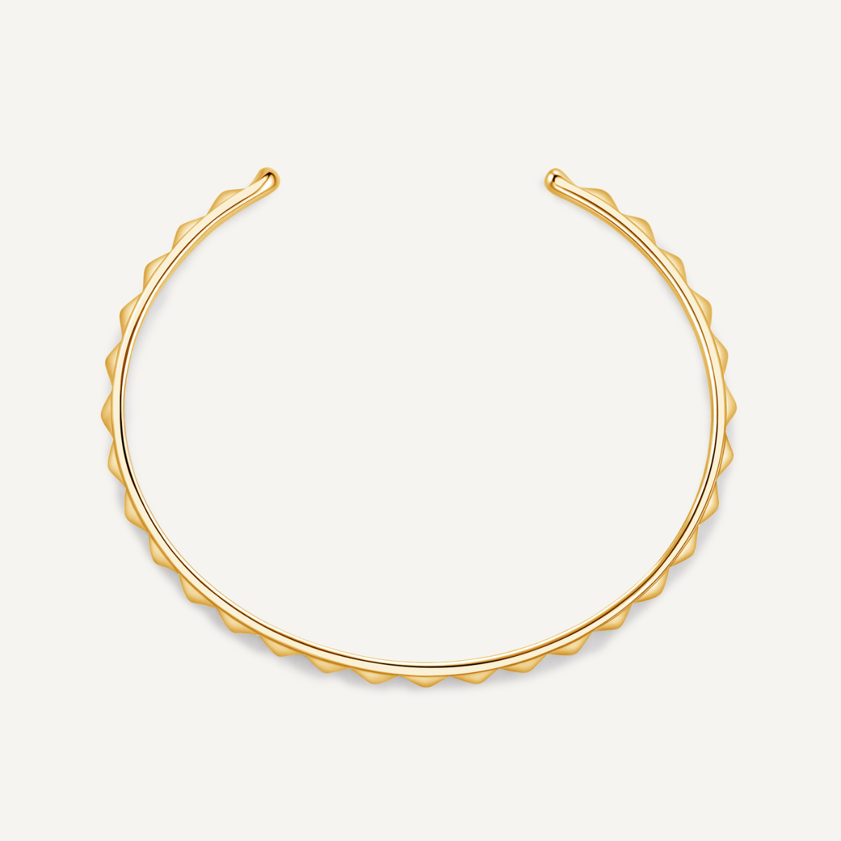 Pyramid Statement Bangle