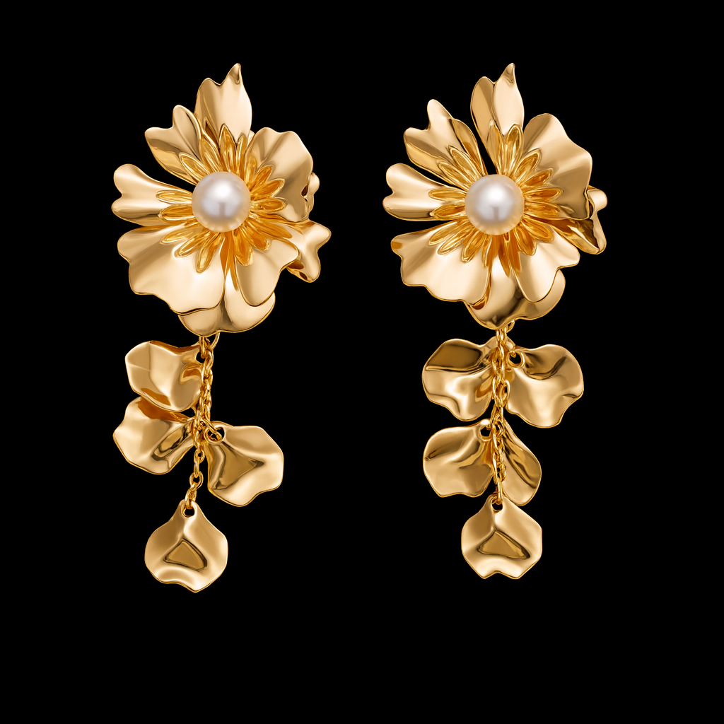 Petal Cascade Earrings