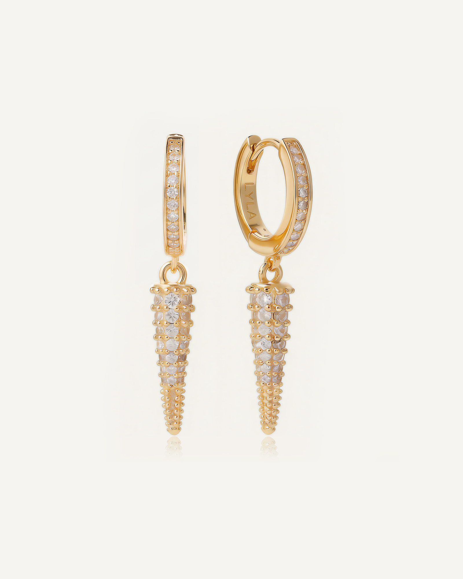Diamond Drop Earrings