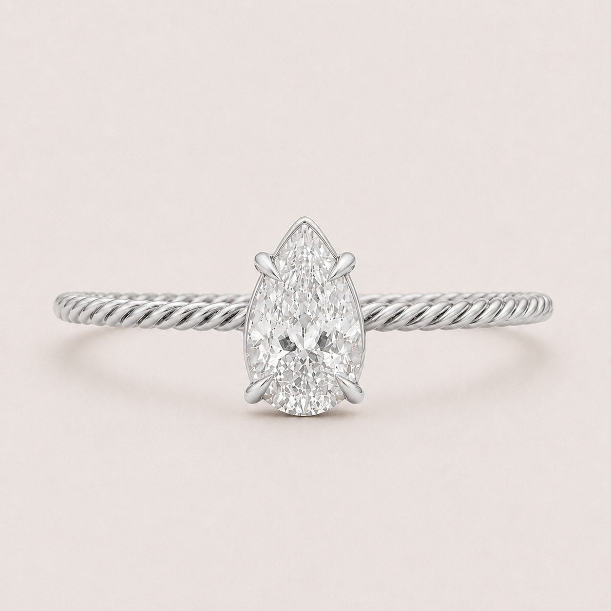 Gem Twist Ring