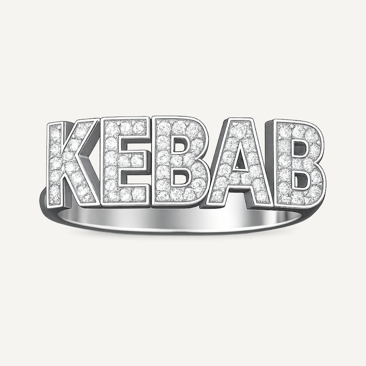 Kebab Diamantring
