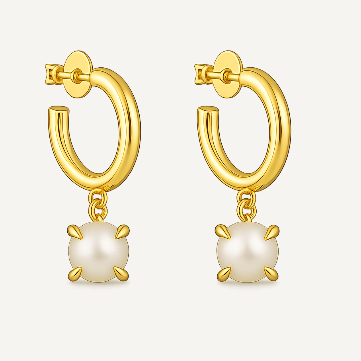 Pearl Fang Earrings