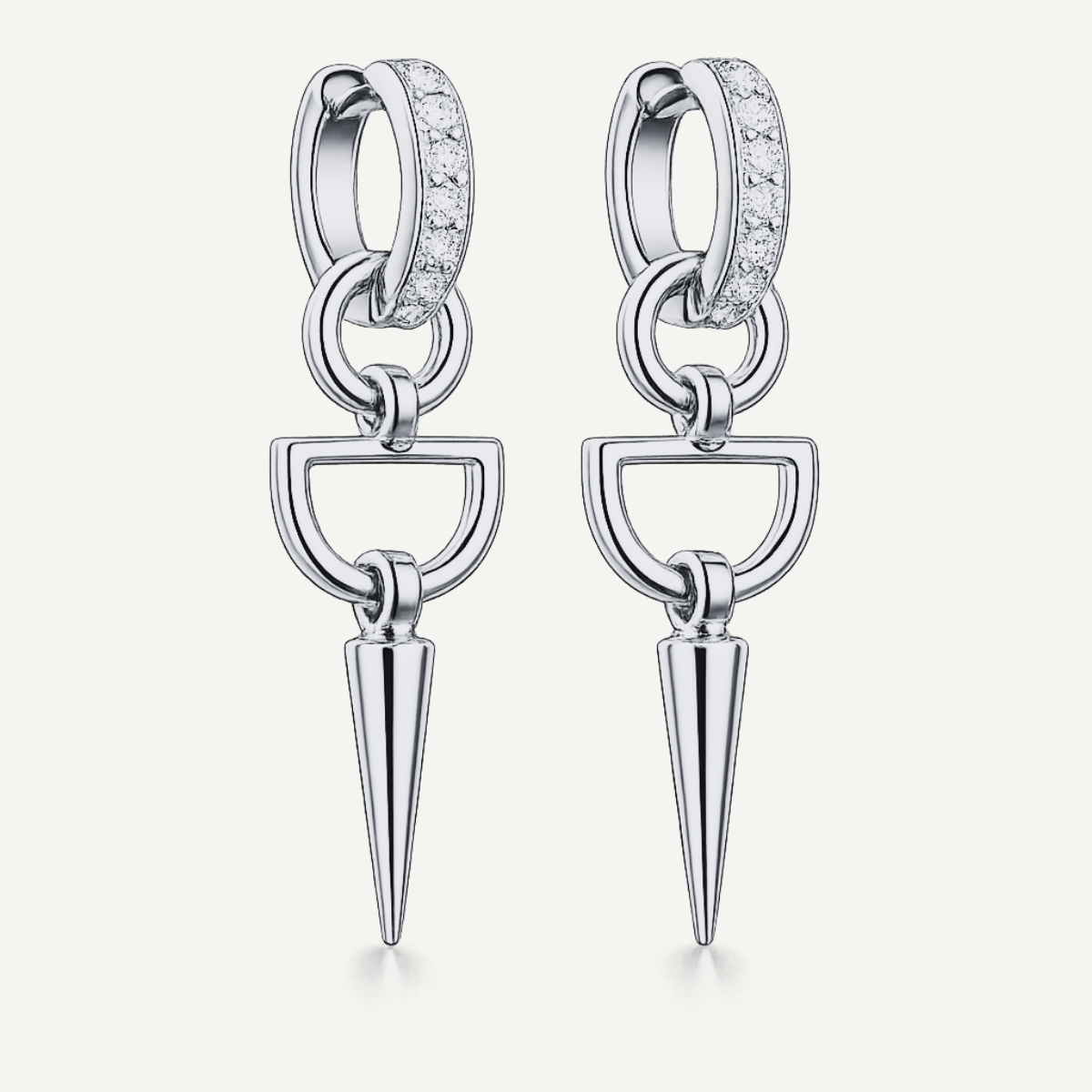 Spike Link Earrings