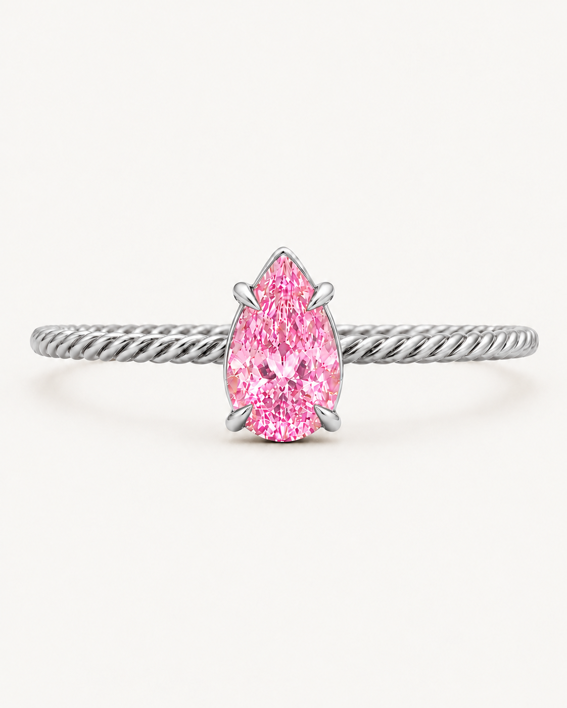 Gem Twist Ring