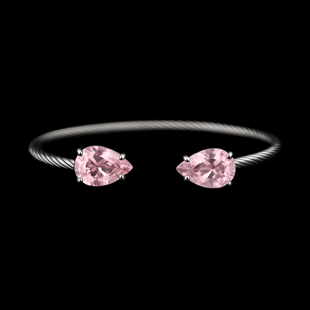 Ruby Twist Bracelet