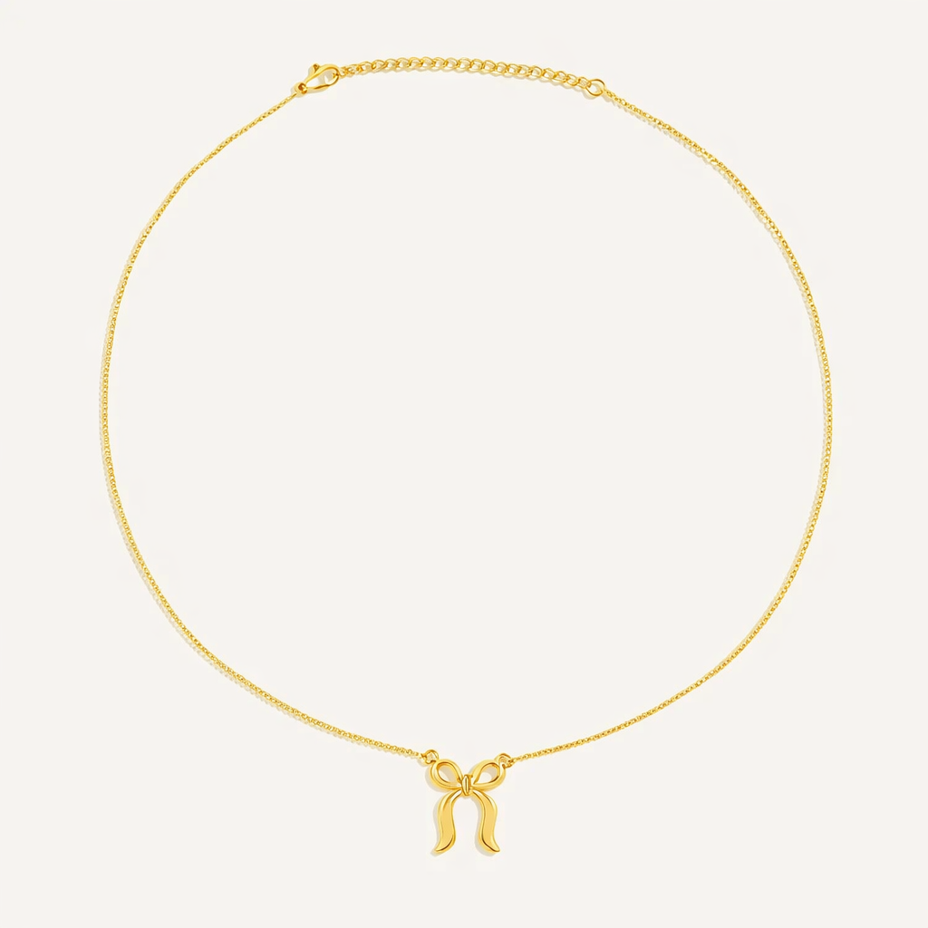 Charming Bow Necklace