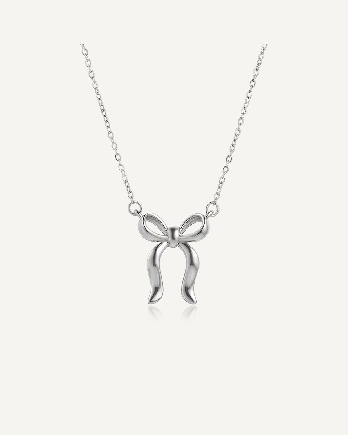 Charming Bow Necklace