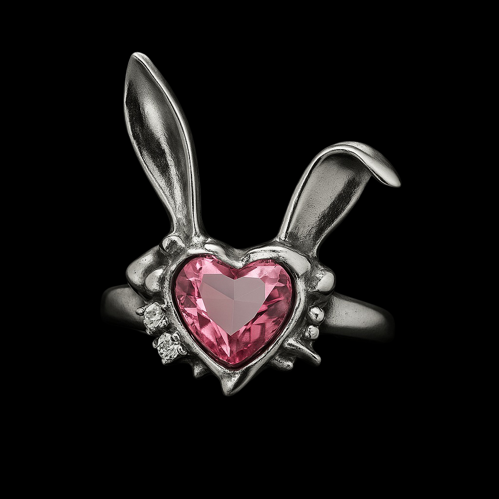 Bunny Diamond Ring