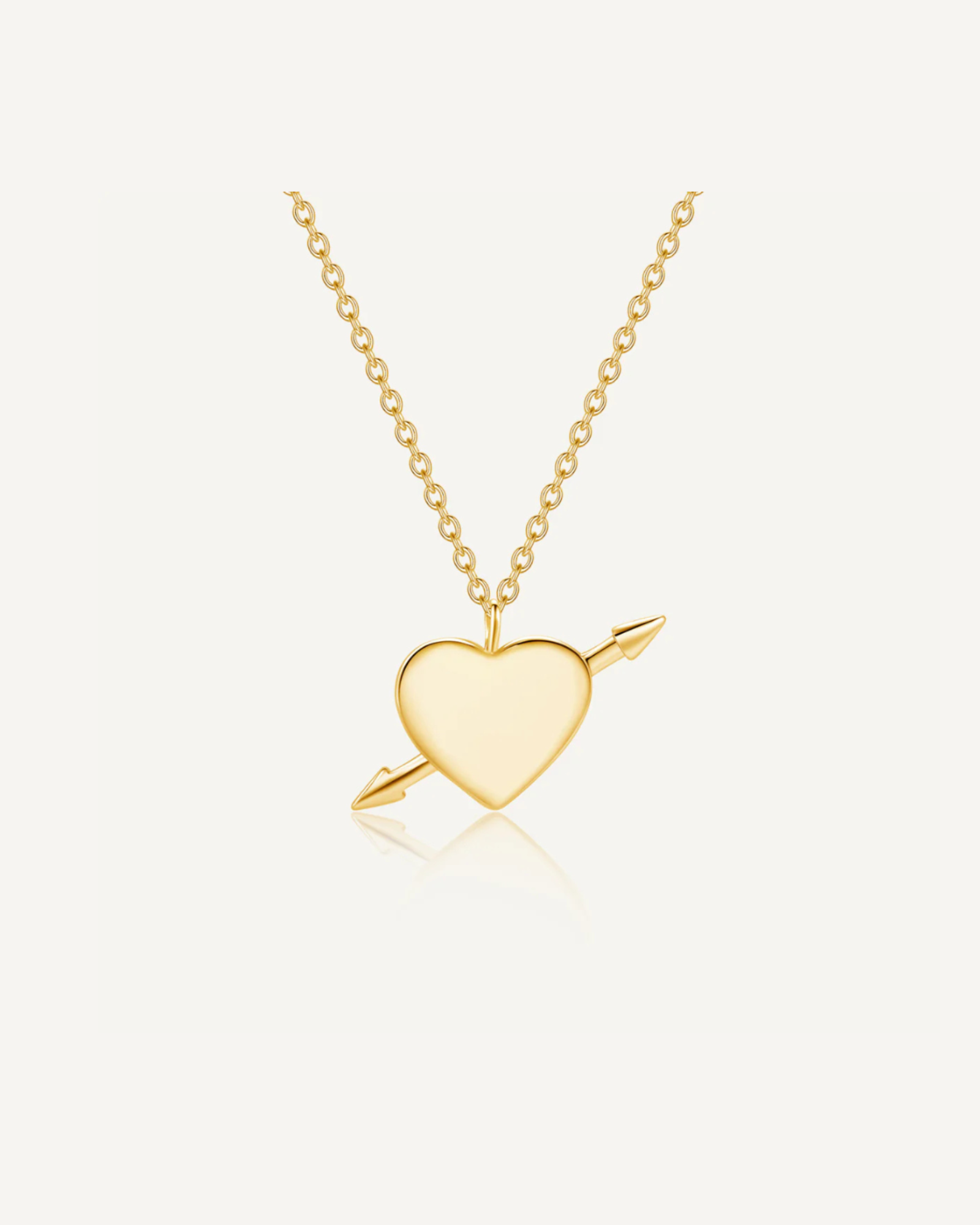 Studded Heart Necklace