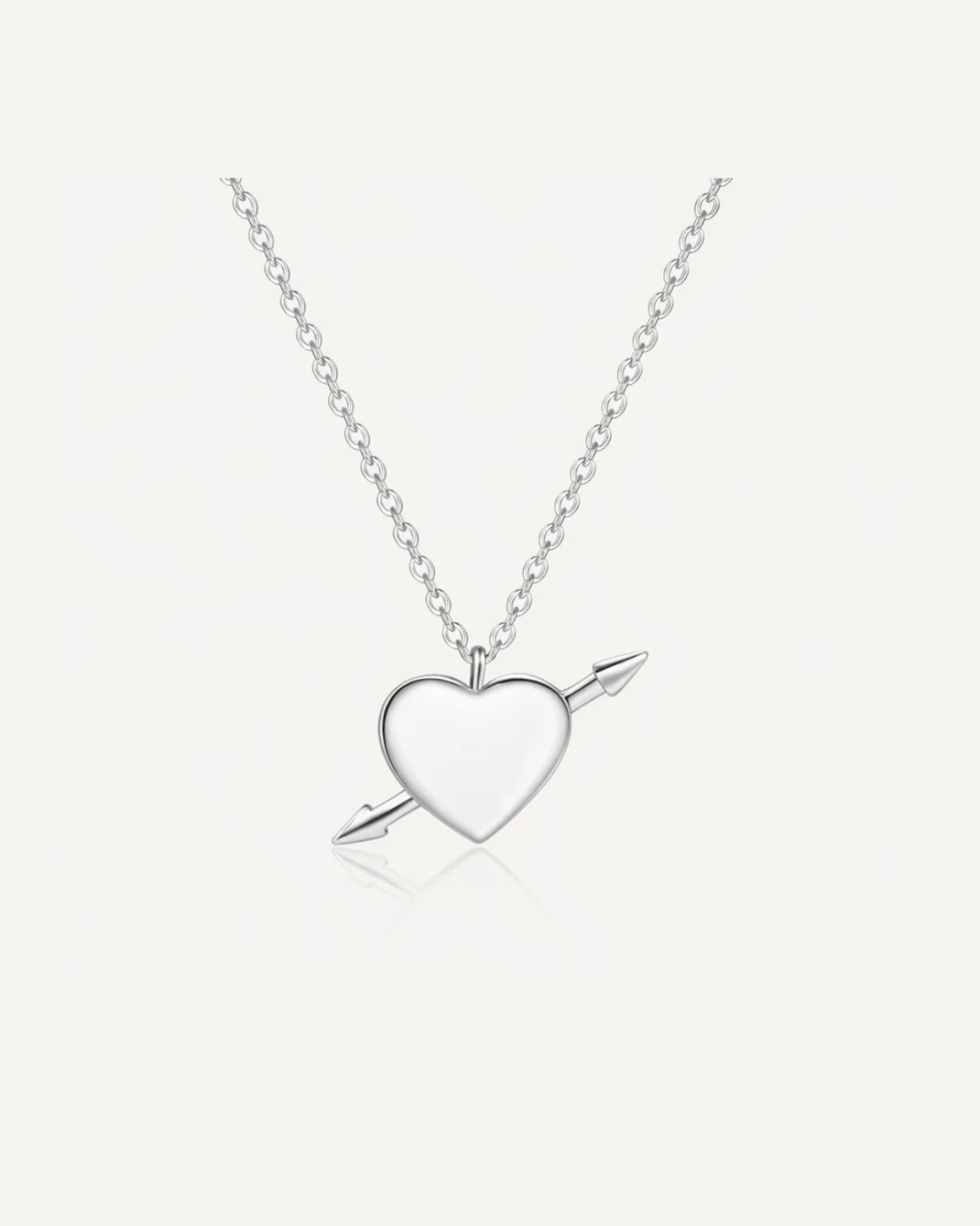Studded Heart Necklace