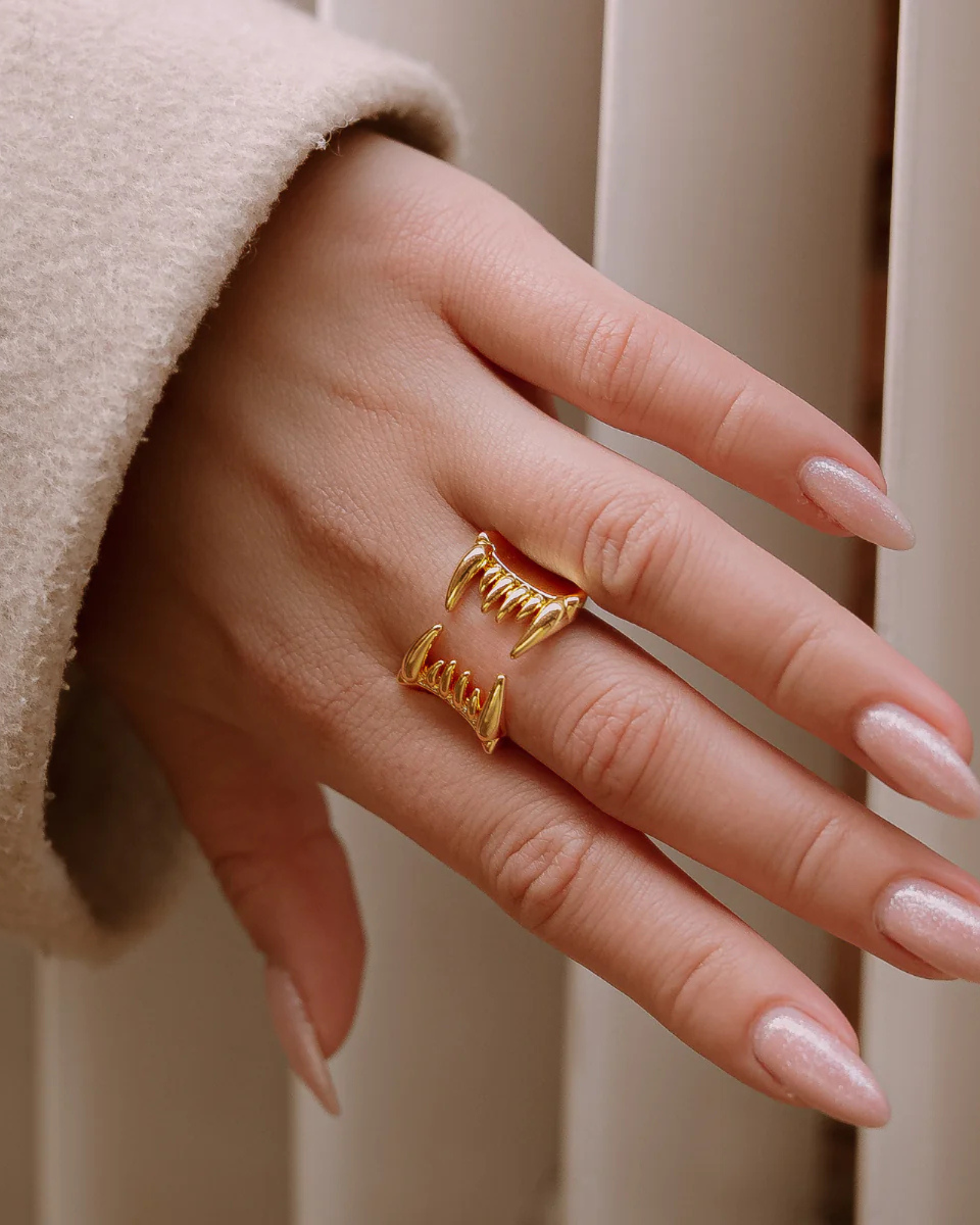 Clawed Jaw Ring