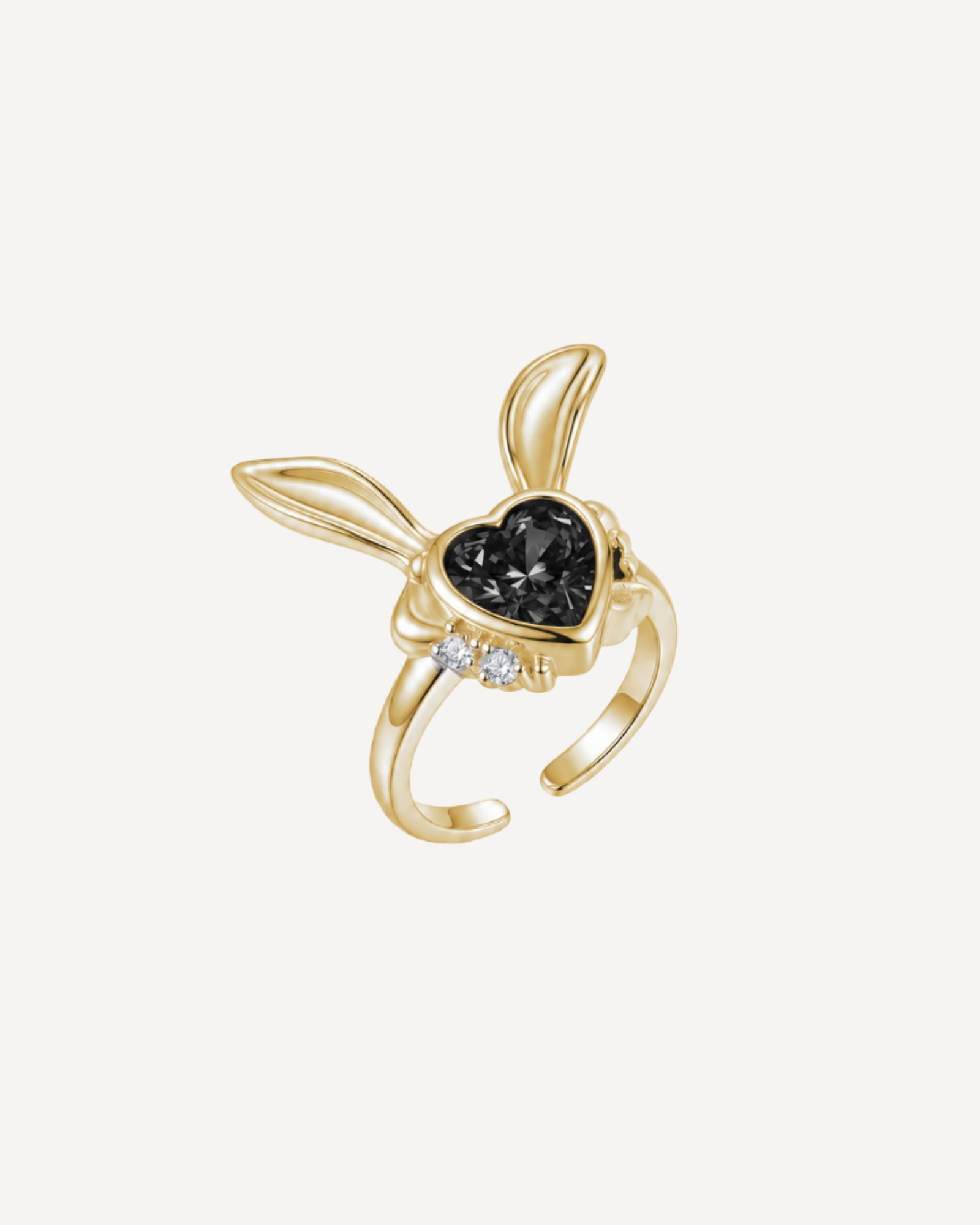 Bunny Diamond Ring