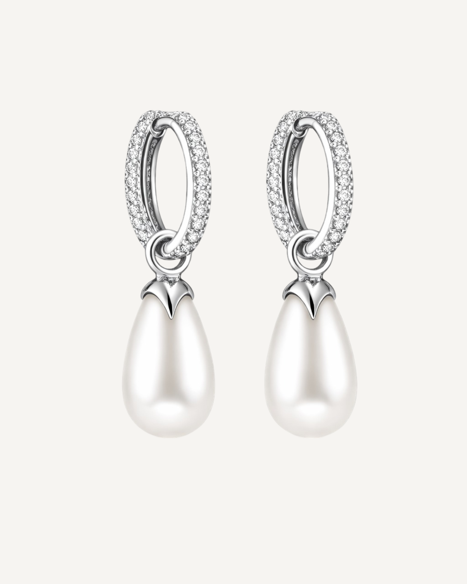 Droplet Diamond Earrings