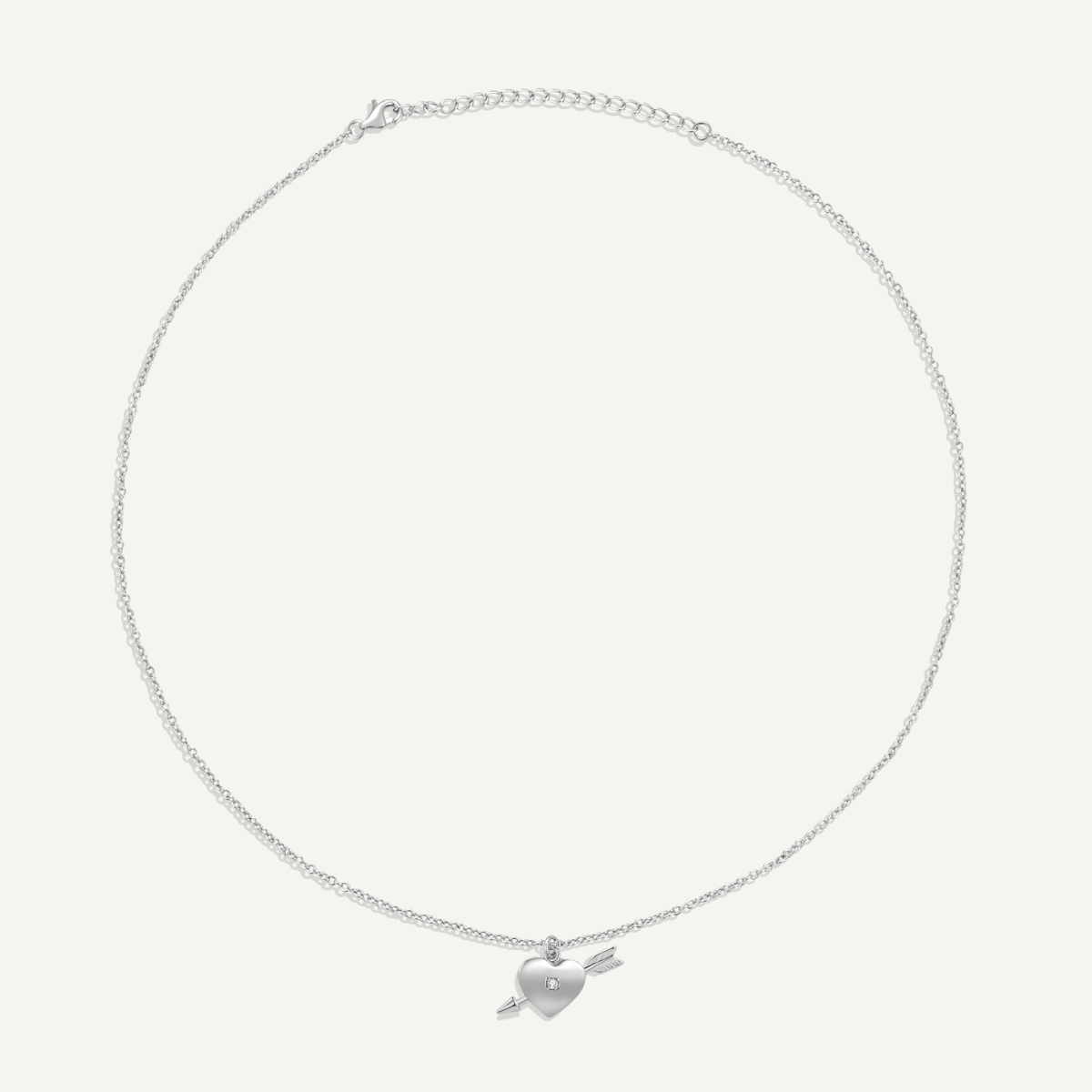 Crystal Heart Necklace