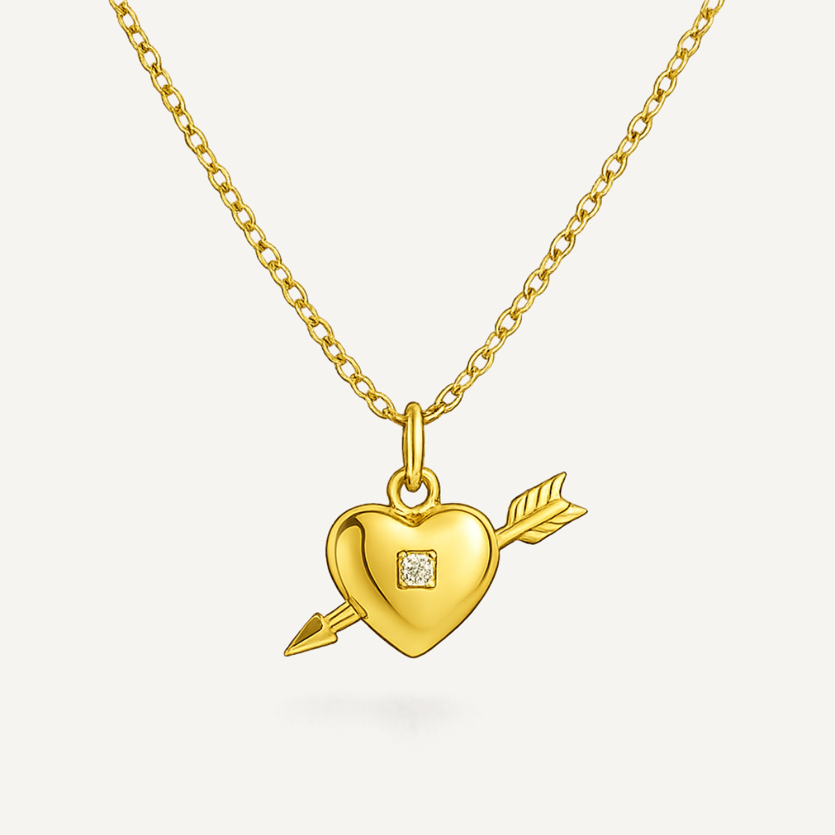 Crystal Heart Necklace