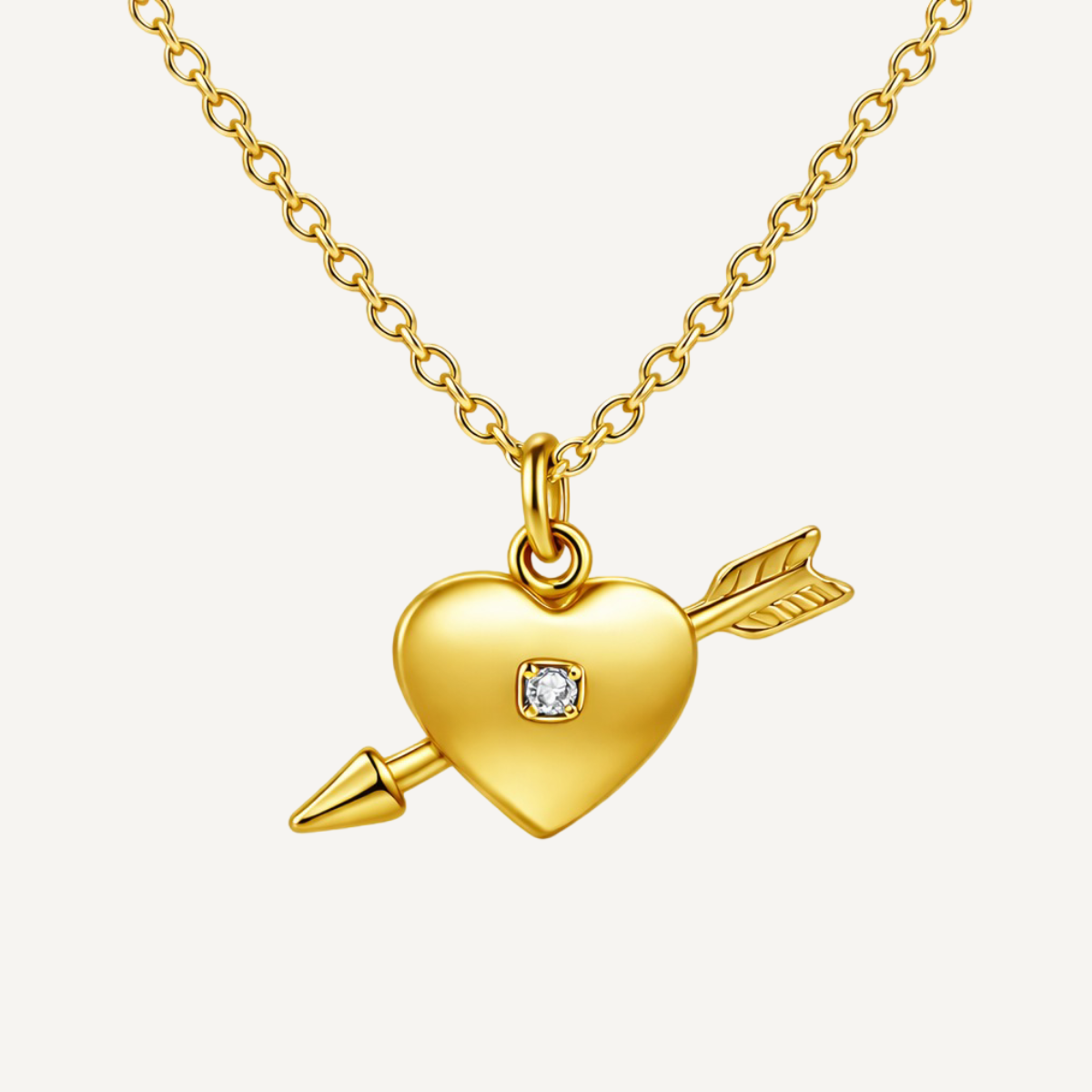 Crystal Heart Necklace