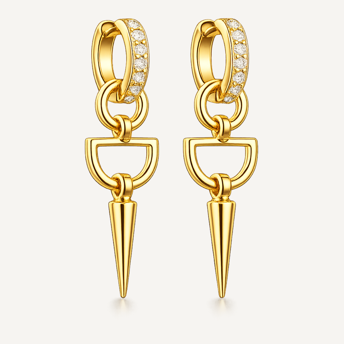 Spike Link Earrings