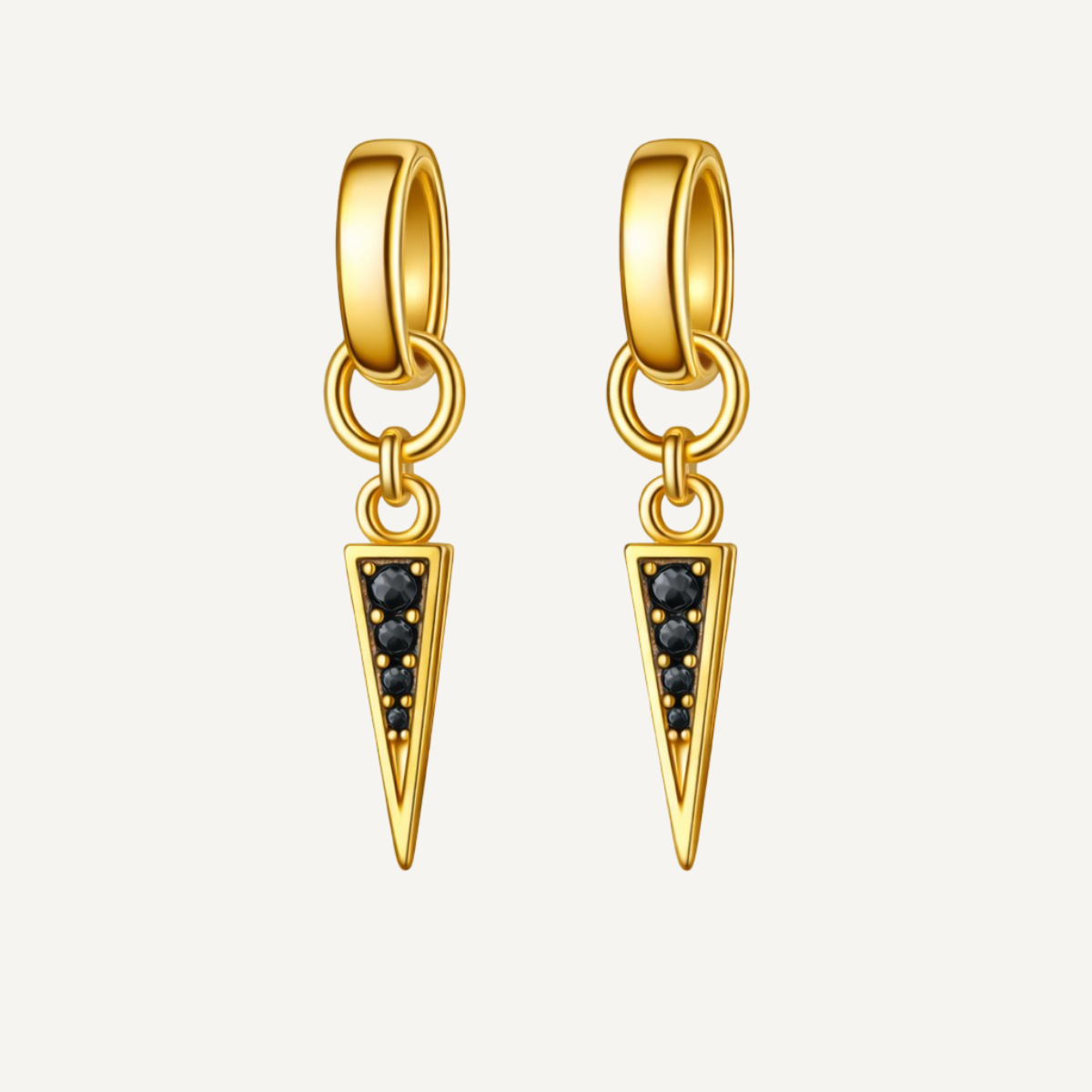 Noir Shard Earrings