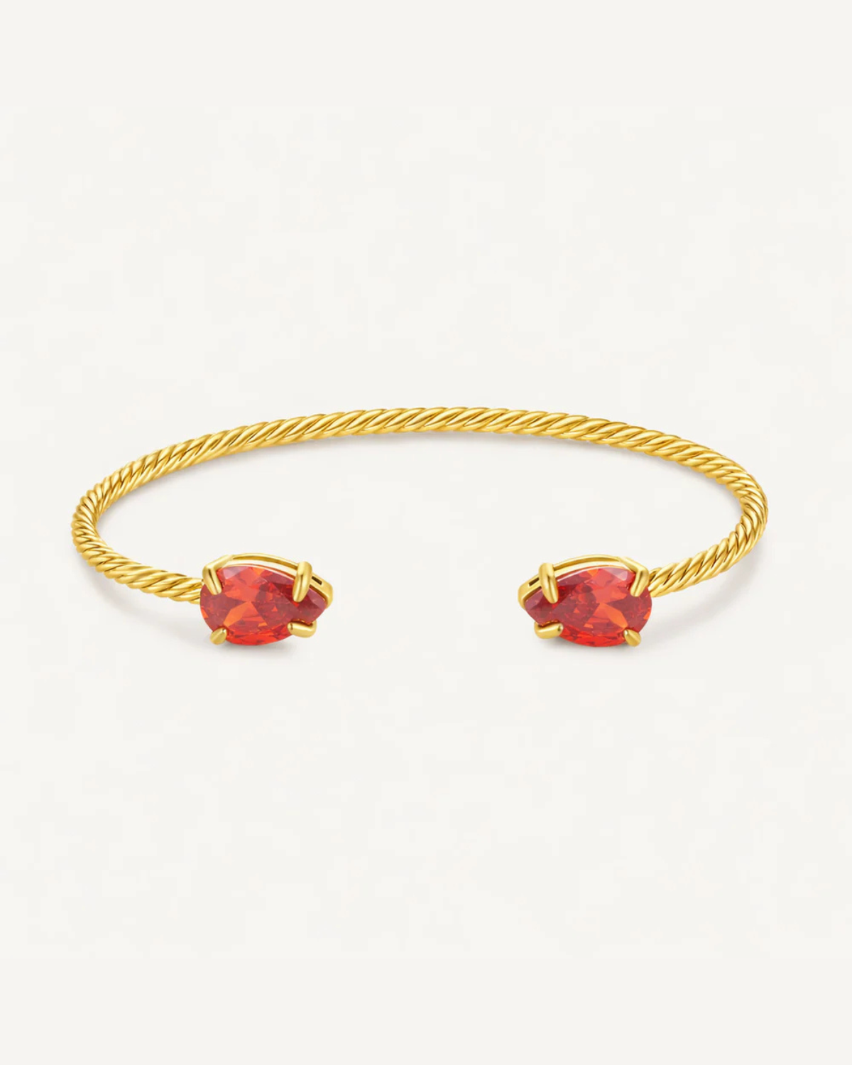 Ruby Twist Bracelet