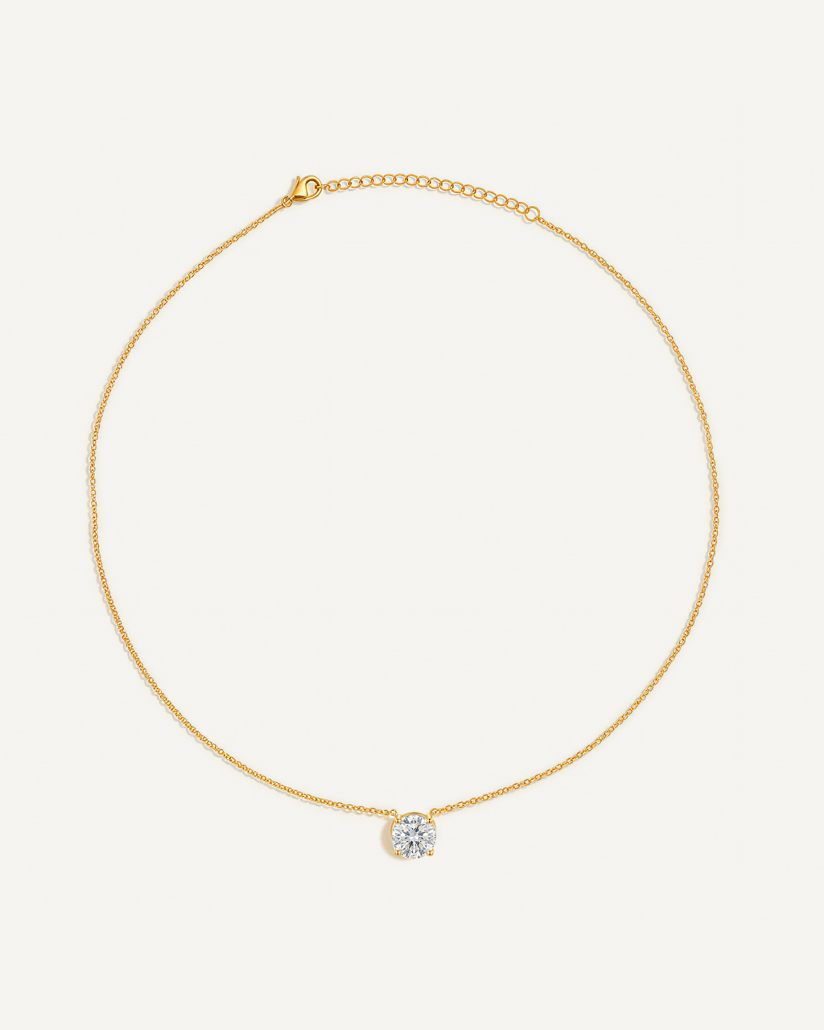 Solitaire Necklace