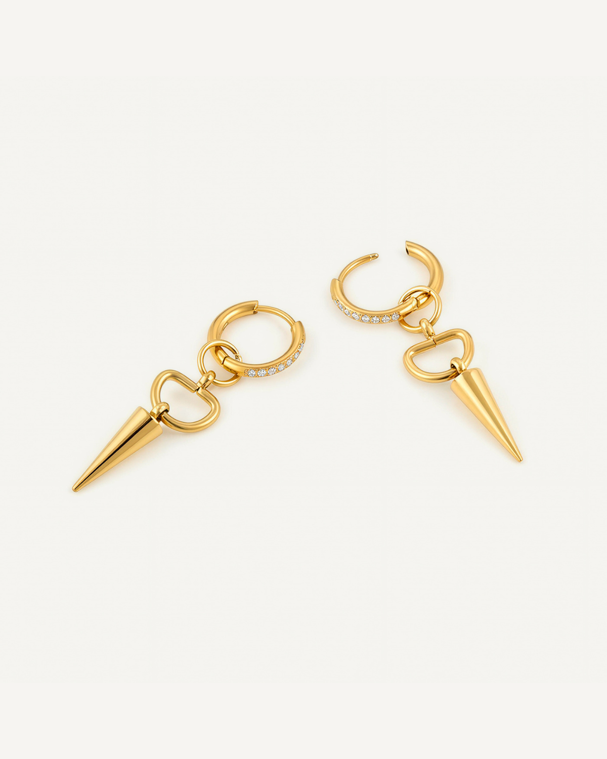Spike Link Earrings