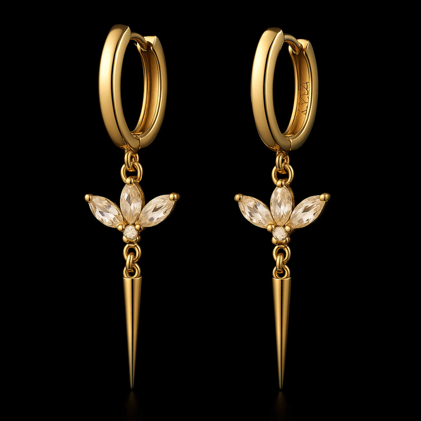 Gem Drop Earrings