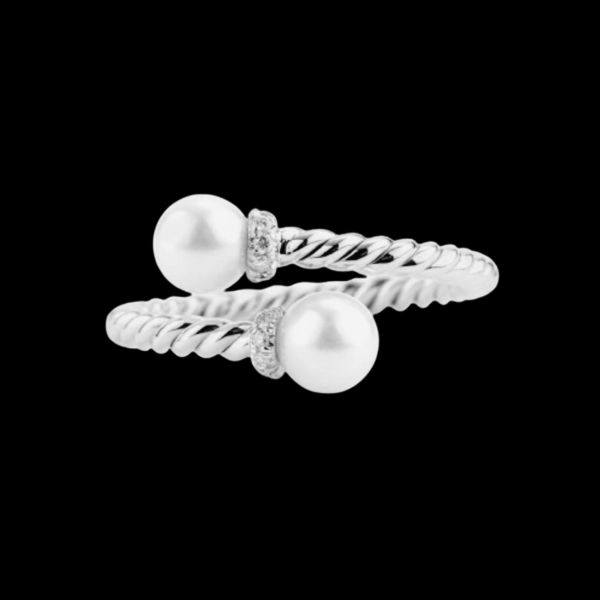 Pearl Twist Ring